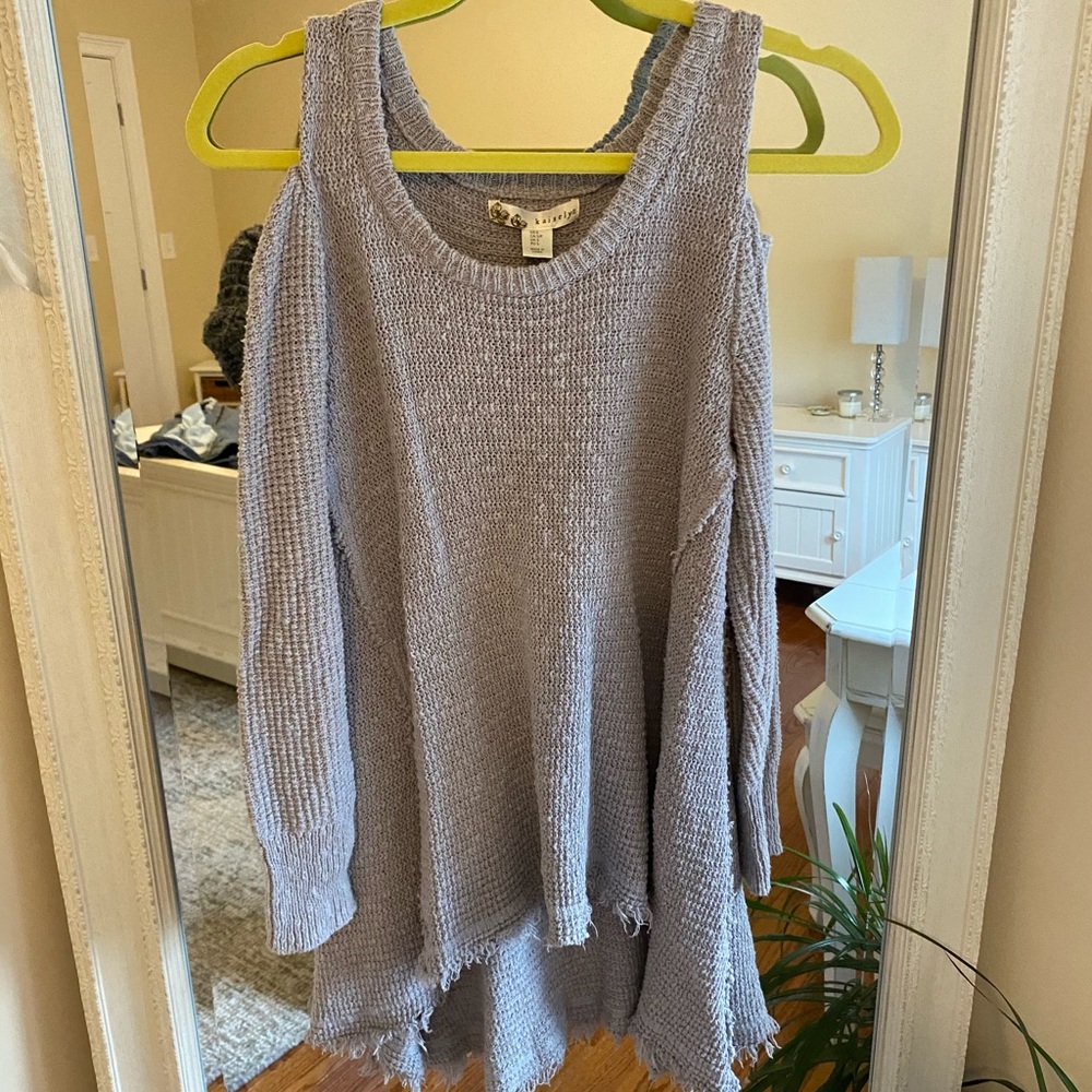 Trendy boho sweater